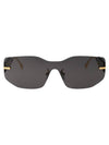 women s graphi sunglasses FE40066U 30A gold BPG - FENDI - BALAAN 1