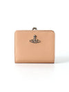 Grain Leather Coin Half Wallet Nude - VIVIENNE WESTWOOD - BALAAN 2