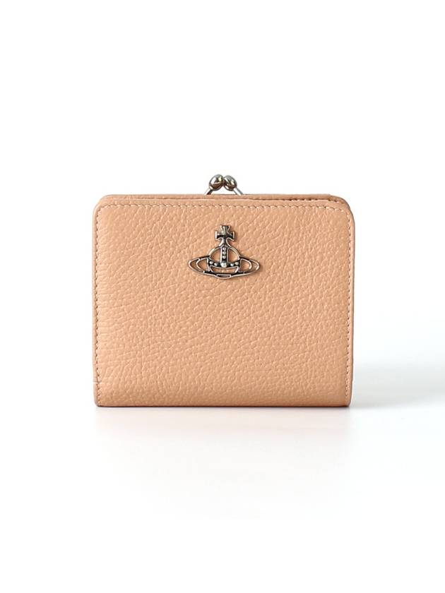 Grain Leather Coin Half Wallet Nude - VIVIENNE WESTWOOD - BALAAN 2