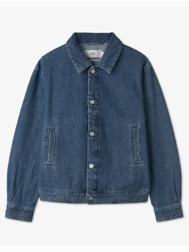 A Barrel Blue Trucker Jacket Mid C8713015A02MBL - CLOSED - BALAAN 1