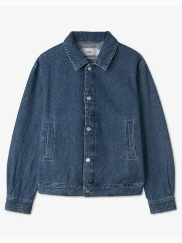 A Barrel Blue Trucker Jacket Mid C8713015A02MBL - CLOSED - BALAAN 1