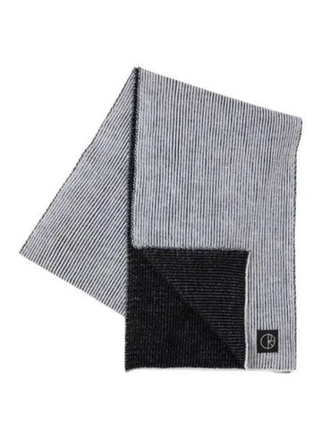 POLAR Merino Lines Scarf White - POLAR SKATE CO. - BALAAN 1