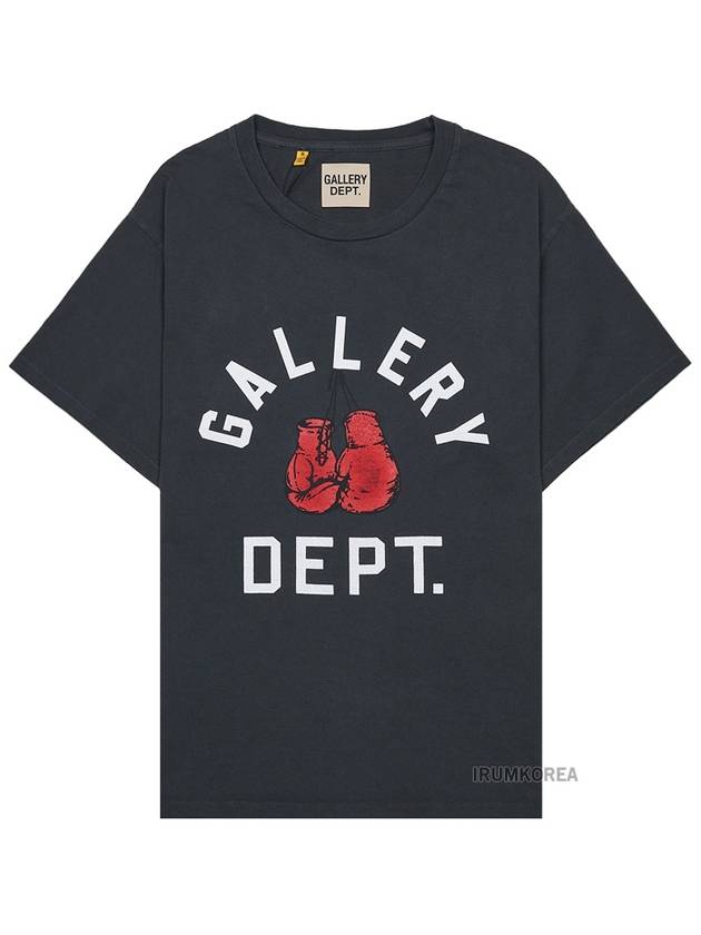 Boxing Merch Short Sleeve T-Shirt Vintage Black - GALLERY DEPT. - BALAAN 3