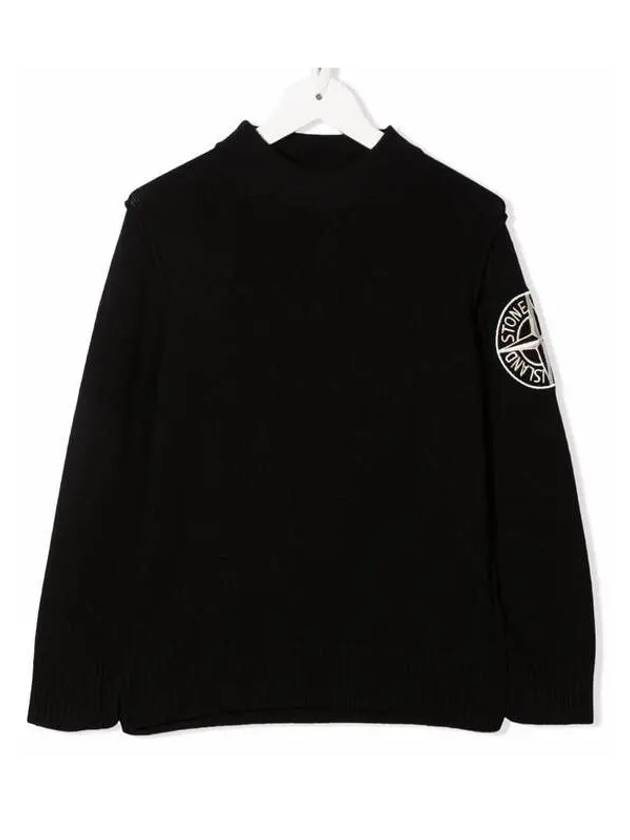 Kids Women s Logo Crew Neck Knit 7516508A1 V0029 Other 1011841 - STONE ISLAND - BALAAN 1