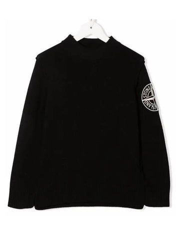 Kids Women s Logo Crew Neck Knit 7516508A1 V0029 Other 1011841 - STONE ISLAND - BALAAN 1