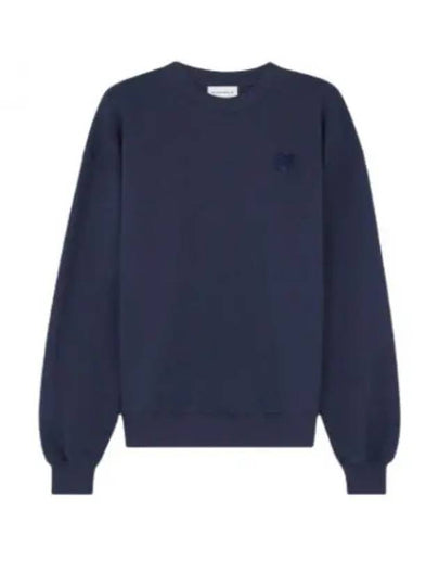 Bold Fox Head Patch Comfort Sweatshirt Ink Blue - MAISON KITSUNE - BALAAN 2