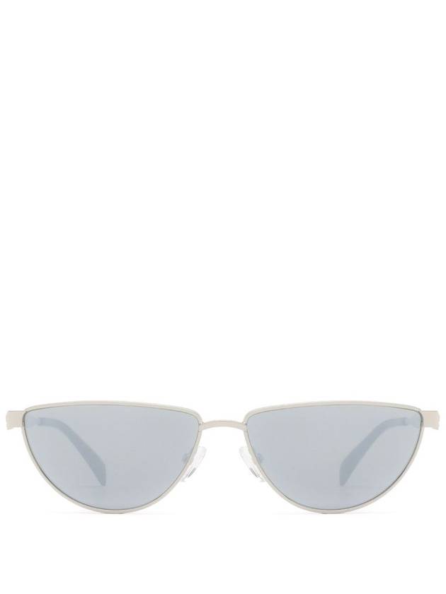 Eyewear Mirror Oval Frame Sunglasses AM0456S - ALEXANDER MCQUEEN - BALAAN 2