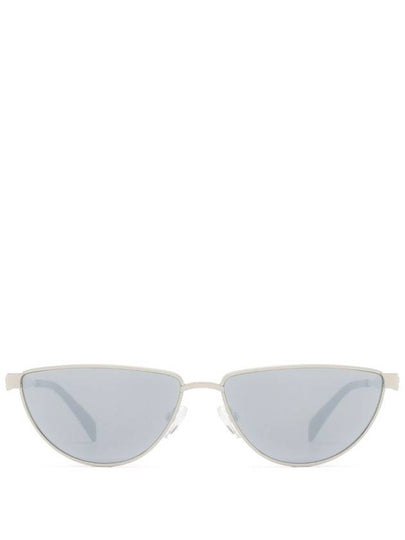 Eyewear Mirror Oval Frame Sunglasses AM0456S - ALEXANDER MCQUEEN - BALAAN 2