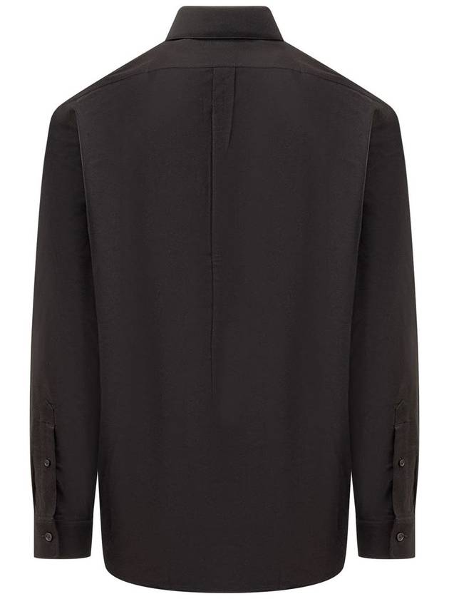 4G Embroidered Long Sleeve Shirt Black - GIVENCHY - BALAAN 3