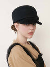 Marie Matros Cap Black - BROWN HAT - BALAAN 2