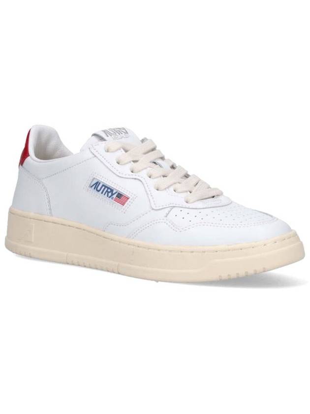 Medalist Red Tab Low Top Sneakers White - AUTRY - BALAAN 3