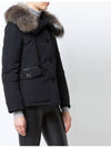 Women's MALUS Fox Fur Padding Navy - MONCLER - BALAAN 4