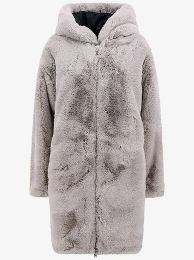 State Bunny Fur Jacket Willow Grey - MOOSE KNUCKLES - BALAAN 1