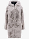 State Bunny Fur Jacket Willow Grey - MOOSE KNUCKLES - BALAAN 1