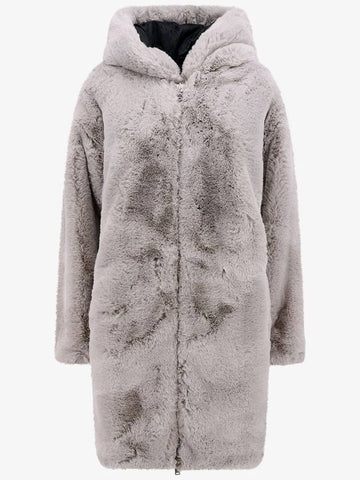 State Bunny Fur Jacket Willow Grey - MOOSE KNUCKLES - BALAAN 1