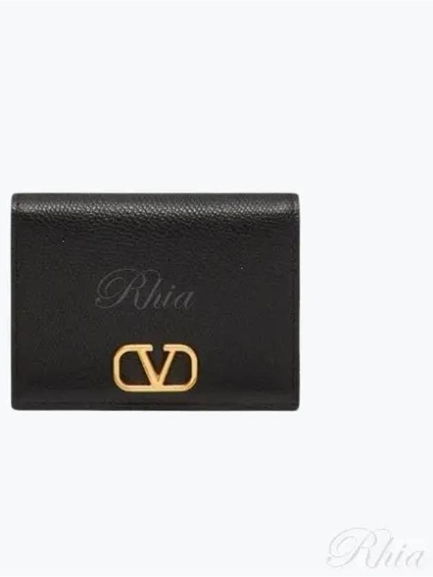 V Logo Signature Women s Bicycle Wallet P0R39SNP 0NO - VALENTINO - BALAAN 1