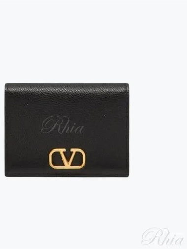 V Logo Signature Women s Bicycle Wallet P0R39SNP 0NO - VALENTINO - BALAAN 1