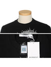 7365 653 001 Jesus Illusion Black Sweatshirt - GIVENCHY - BALAAN 4