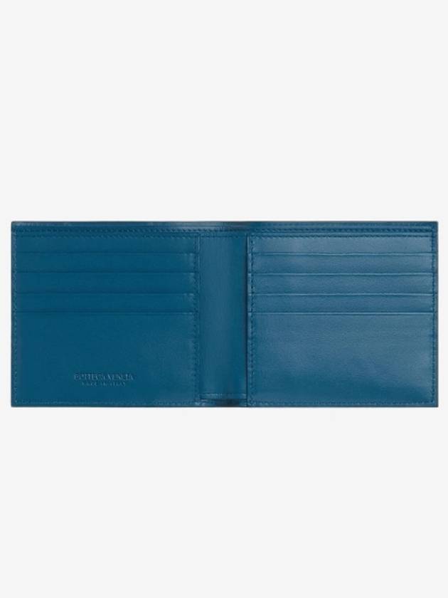 Intrecciato Bifold Half Wallet Ardoise - BOTTEGA VENETA - BALAAN 3