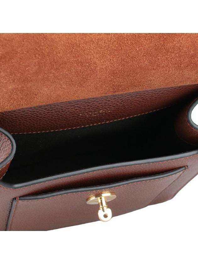 Antony Small Leather Cross Bag Brown - MULBERRY - BALAAN 11