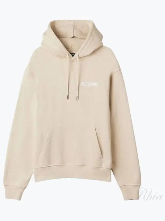 Le Logo Hoodie Beige - JACQUEMUS - BALAAN 2