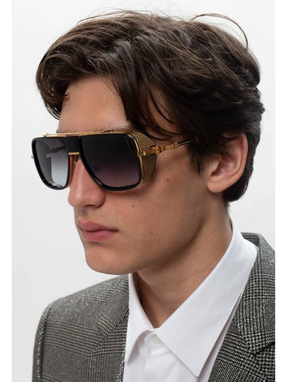 Balmain Sunglasses With Logo, Men's, Gold - BALMAIN - BALAAN 2