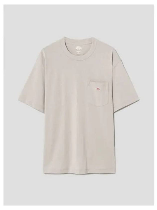 Men s cb pocket t shirt ivory domestic product - DANTON - BALAAN 1