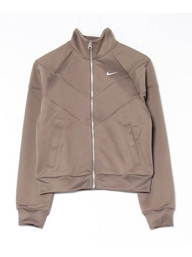 Sportswear Wind Runner Knit Track Jacket Mink Brown - NIKE - BALAAN 1