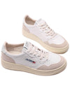 Medalist Suede Low Top Sneakers White - AUTRY - BALAAN 6