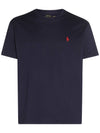 Men's Embroidery Logo Pony Classic Fit Short Sleeve T-Shirt Navy - POLO RALPH LAUREN - BALAAN 1