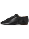 Souris Nappa Leather Flat Classic Derbies Black - LEMAIRE - BALAAN 4