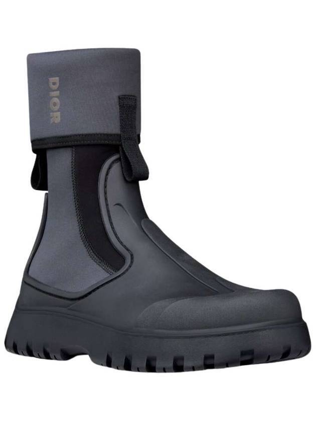 Garden Chelsea Boots Black - DIOR - BALAAN 3