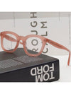 Glasses frame CL5004IN 074 pink transparent square horn - CELINE - BALAAN 2