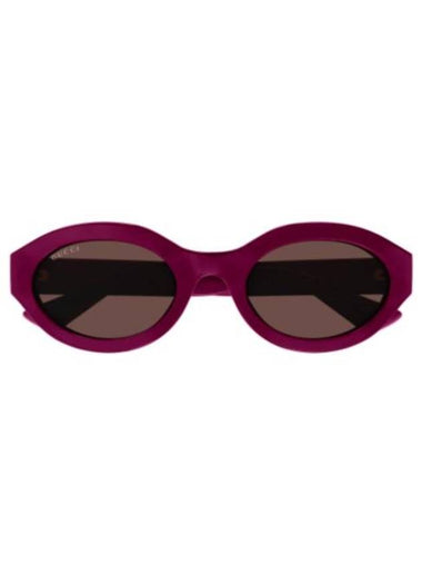 Sunglasses GG1579S 004 FUCHSIA FUCHSIA BROWN - GUCCI - BALAAN 1