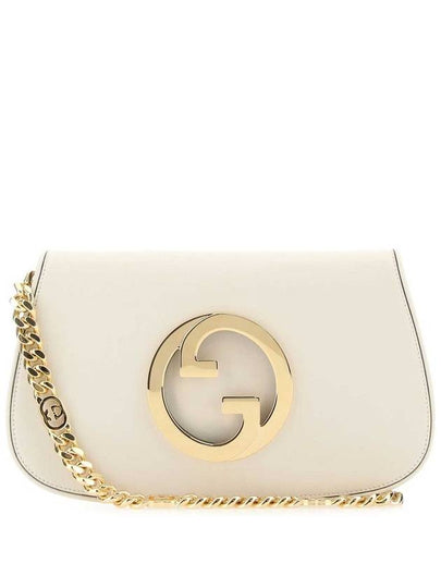 Blondie Interlocking G Shoulder Bag White - GUCCI - BALAAN 2