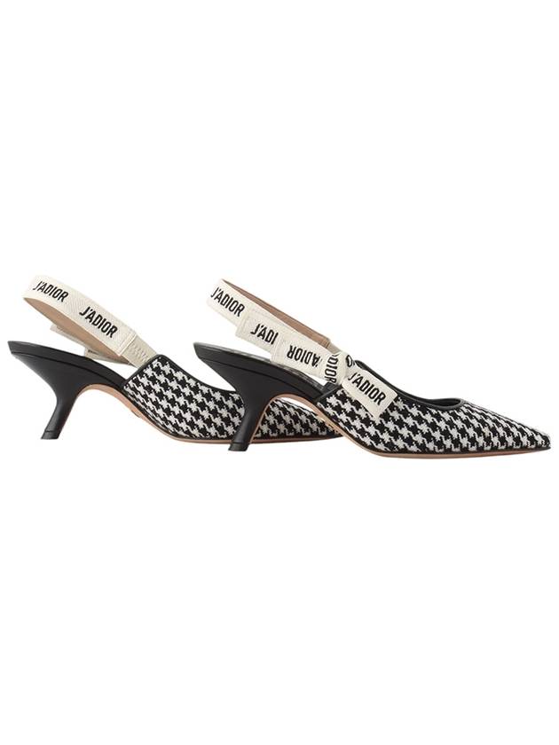 KCP555PLR Jar Houndstooth Pumps Heel Slingback Size 35 33814Y - DIOR - BALAAN 6