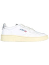 Medalist Silver Tab Low Top Sneakers White - AUTRY - BALAAN 1