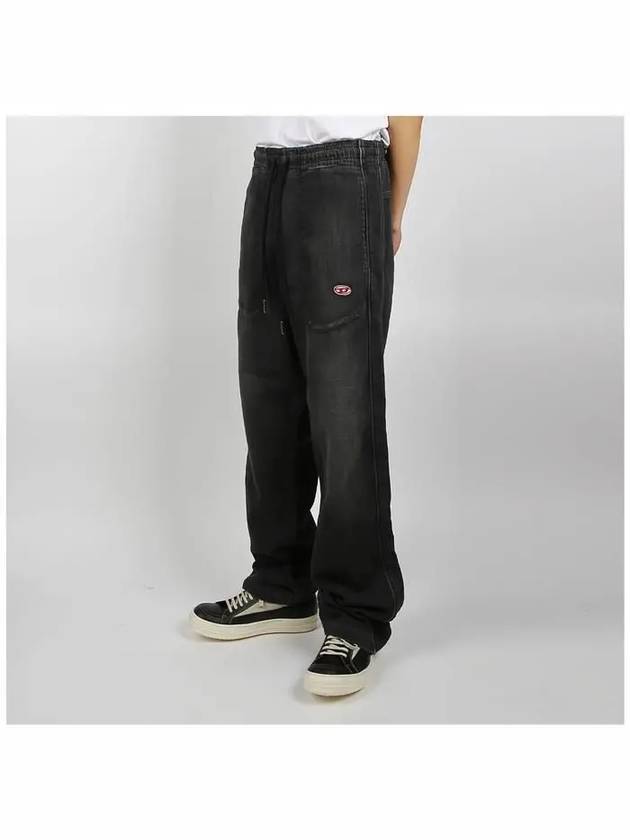 D Martians Track Jeans Black - DIESEL - BALAAN 3