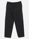 Nylon Drawstring Straight Pants Black - MAISON KITSUNE - BALAAN 2