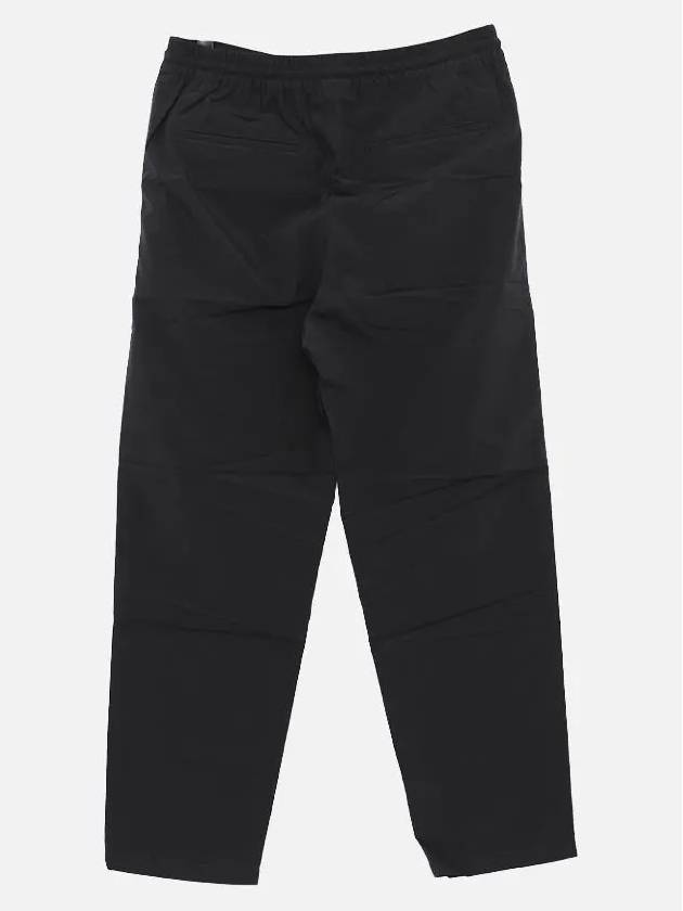 Nylon Drawstring Straight Pants Black - MAISON KITSUNE - BALAAN 4