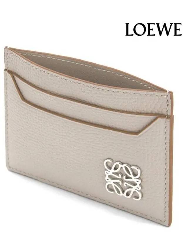 Logo Anagram Leather Card Wallet Beige - LOEWE - BALAAN 6