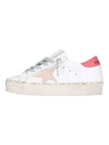 Hi Star Leather Low Top Sneakers Pinlk White - GOLDEN GOOSE - BALAAN 1