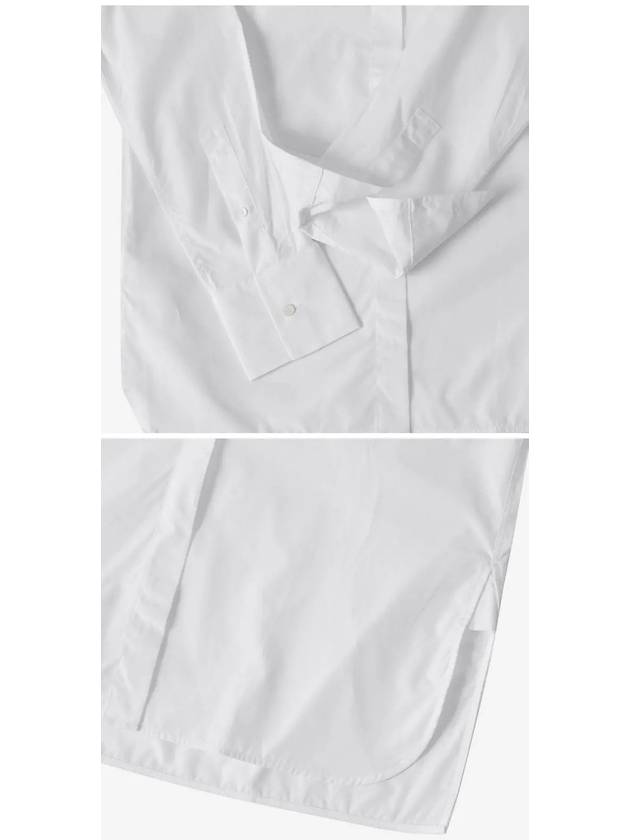 Women's Foxhead Oxford Shirt White - MAISON KITSUNE - BALAAN 4