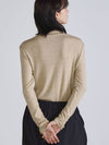 Tencel Polo Neck Beige - THE GREEN LAB - BALAAN 5