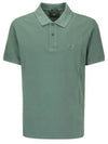 24/1 Piquet Resist Dyed Polo Shirt Green - CP COMPANY - BALAAN 2