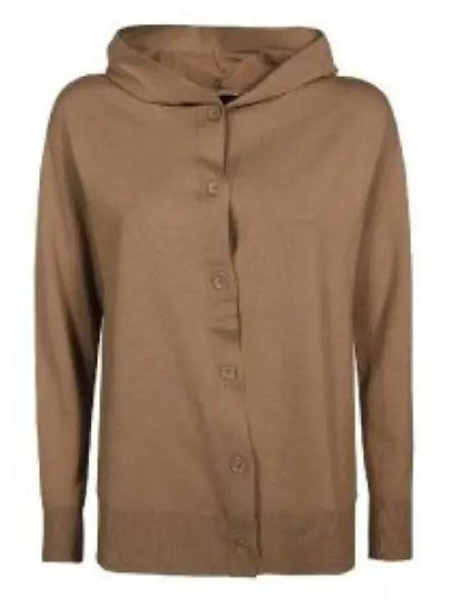 Pordoi Wool Cardigan Camel - MAX MARA - BALAAN 2