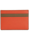 Bicolor Leather Card Wallet Red - MARNI - BALAAN 3