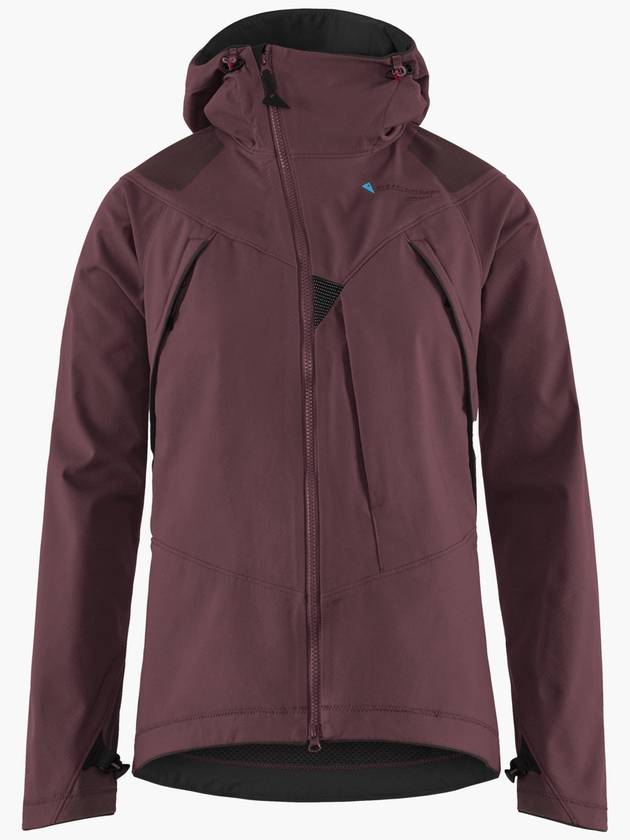 Women's Jolner Zip-Up Hoodie Amaranth Red - KLATTERMUSEN - BALAAN 2