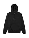 Men's Big Heart Logo Hoodie Black - AMI - BALAAN.