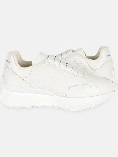 Sprint Runner Low Top Sneakers White - ALEXANDER MCQUEEN - BALAAN 2